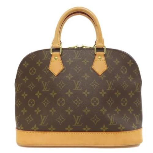 Pre-owned Fabric louis-vuitton-bags Louis Vuitton Vintage , Brown , Da...