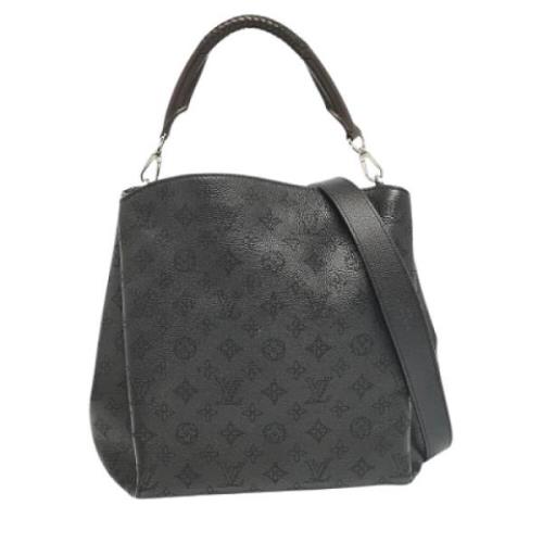 Pre-owned Leather louis-vuitton-bags Louis Vuitton Vintage , Black , D...