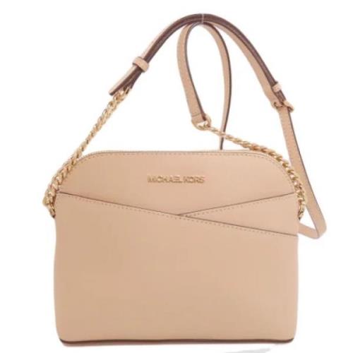 Pre-owned Plastic shoulder-bags Michael Kors Pre-owned , Beige , Dames