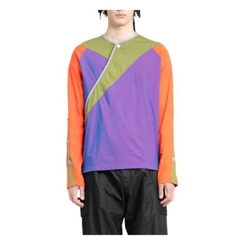 Multicolor Wrap Top met Lange Mouwen Kiko Kostadinov , Multicolor , He...