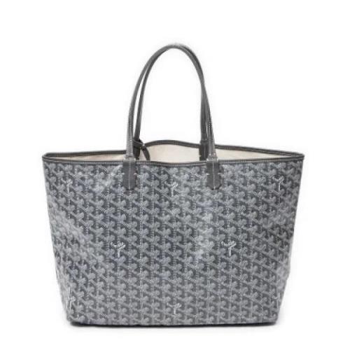 Pre-owned Coated canvas totes Goyard Vintage , Gray , Dames