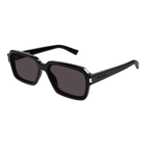 Stijlvolle Leren Schoudertas Saint Laurent , Black , Unisex