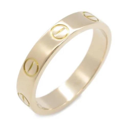 Pre-owned Rose Gold rings Cartier Vintage , Yellow , Dames