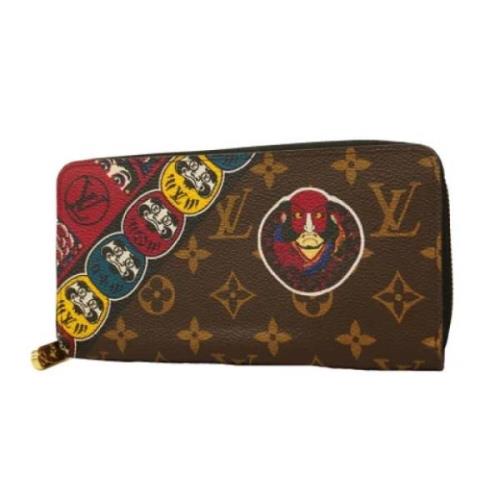 Pre-owned Fabric wallets Louis Vuitton Vintage , Brown , Unisex