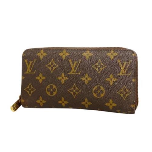 Pre-owned Fabric wallets Louis Vuitton Vintage , Brown , Unisex