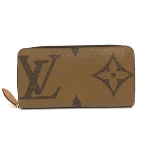 Pre-owned Fabric wallets Louis Vuitton Vintage , Brown , Dames