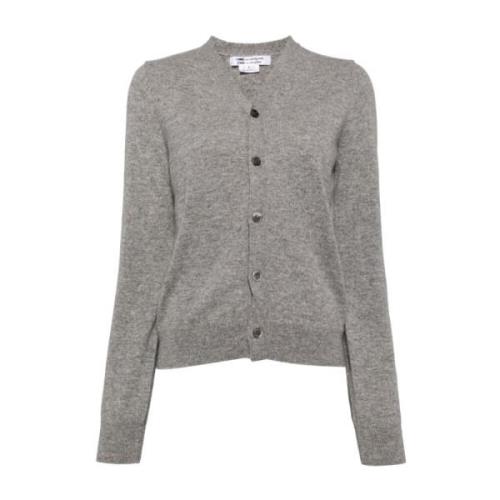 Grijze Sweaters voor Stijlvolle Look Comme des Garçons , Gray , Dames