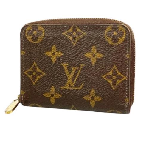 Pre-owned Canvas wallets Louis Vuitton Vintage , Brown , Dames