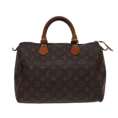 Pre-owned Canvas louis-vuitton-bags Louis Vuitton Vintage , Brown , Da...