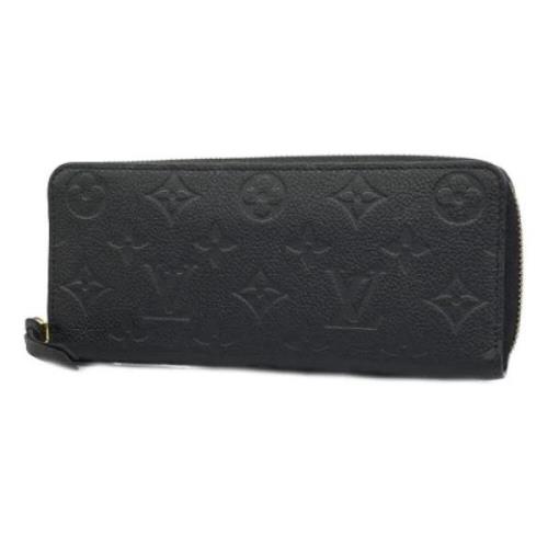 Pre-owned Fabric wallets Louis Vuitton Vintage , Black , Dames