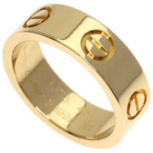 Pre-owned Yellow Gold rings Cartier Vintage , Yellow , Dames