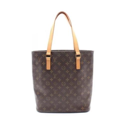 Pre-owned Canvas totes Louis Vuitton Vintage , Brown , Dames