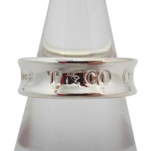 Pre-owned Silver rings Tiffany & Co. Pre-owned , Gray , Dames