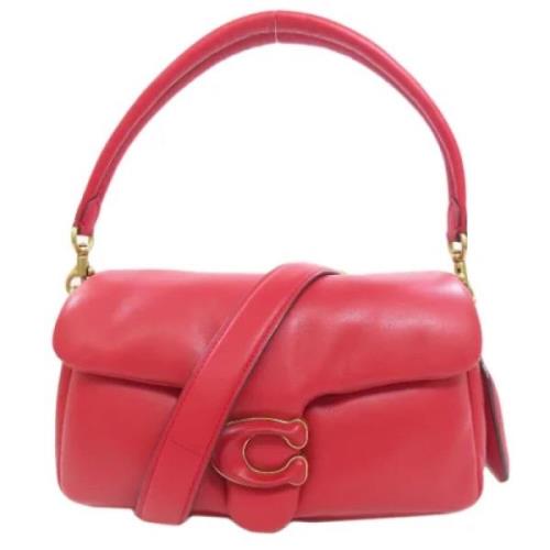 Pre-owned Leather handbags Coach Pre-owned , Red , Dames