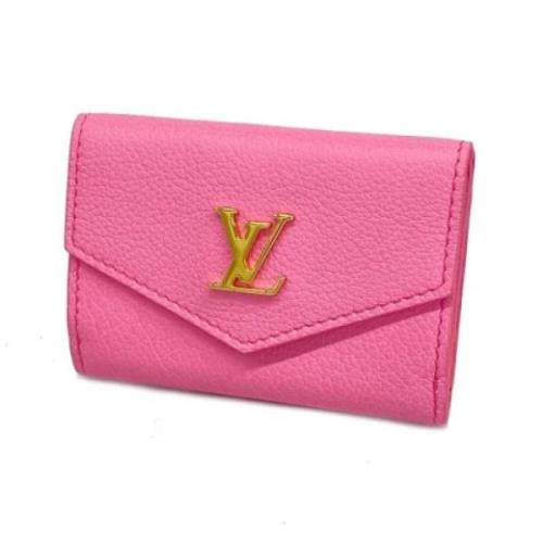 Pre-owned Fabric wallets Louis Vuitton Vintage , Pink , Dames