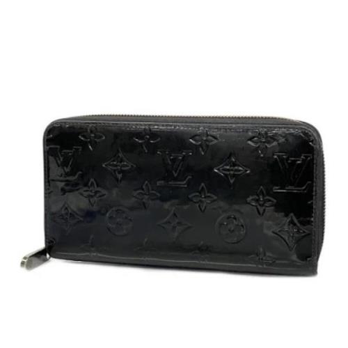 Pre-owned Fabric wallets Louis Vuitton Vintage , Black , Dames