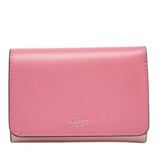 Pre-owned Leather wallets Mulberry Pre-owned , Pink , Dames