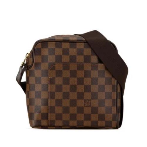 Pre-owned Leather louis-vuitton-bags Louis Vuitton Vintage , Brown , D...