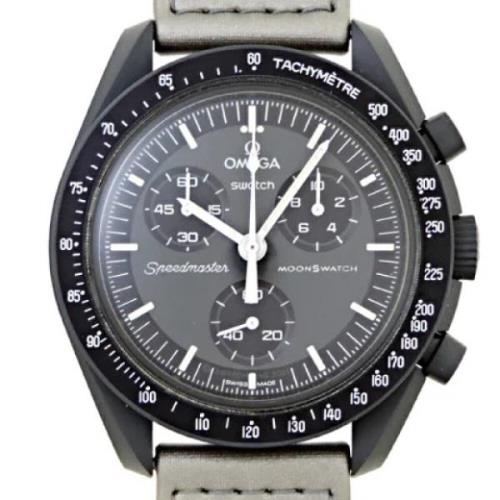 Pre-owned Plastic watches Omega Vintage , Gray , Heren