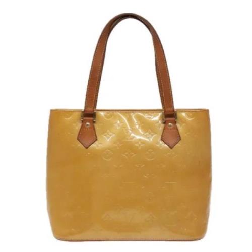 Pre-owned Leather louis-vuitton-bags Louis Vuitton Vintage , Beige , D...