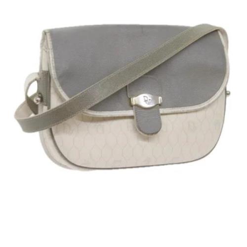 Pre-owned Canvas dior-bags Dior Vintage , White , Dames