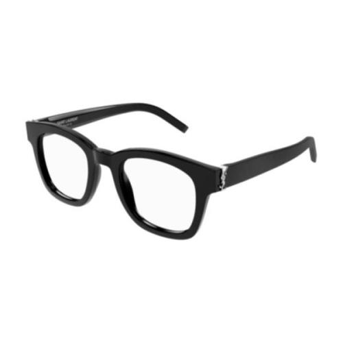 Klassieke Zwarte Leren Schoudertas Saint Laurent , Black , Unisex