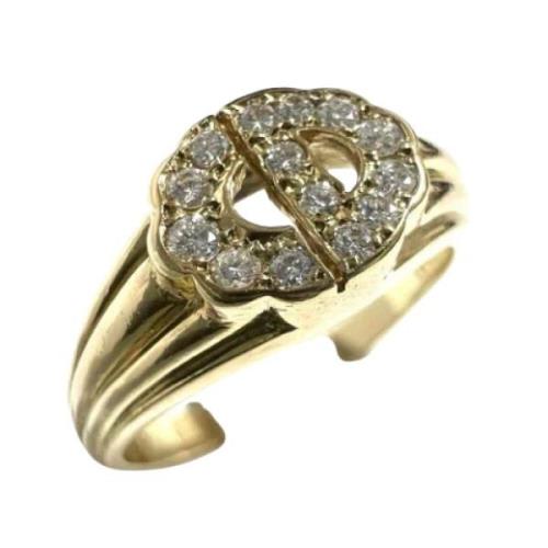 Pre-owned Yellow Gold dior-jewelry Dior Vintage , Yellow , Dames