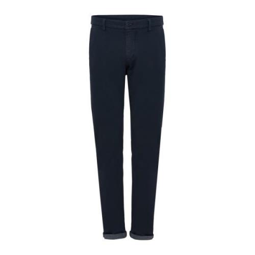 Blauwe Joggingbroek Mason's , Blue , Heren