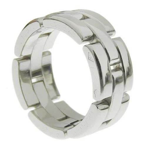 Pre-owned White Gold rings Cartier Vintage , Gray , Dames