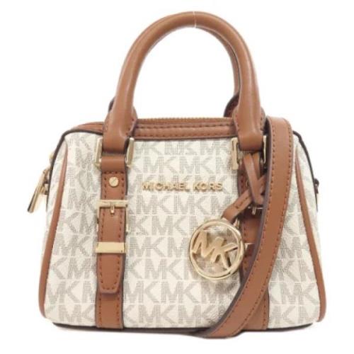 Pre-owned Plastic handbags Michael Kors Pre-owned , White , Dames