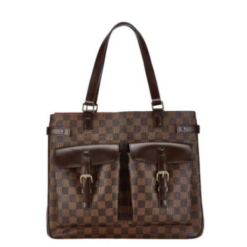 Pre-owned Leather louis-vuitton-bags Louis Vuitton Vintage , Brown , D...