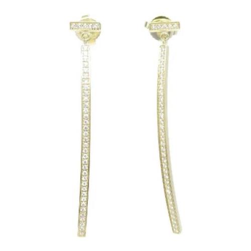 Pre-owned White Gold earrings Tiffany & Co. Pre-owned , Yellow , Dames