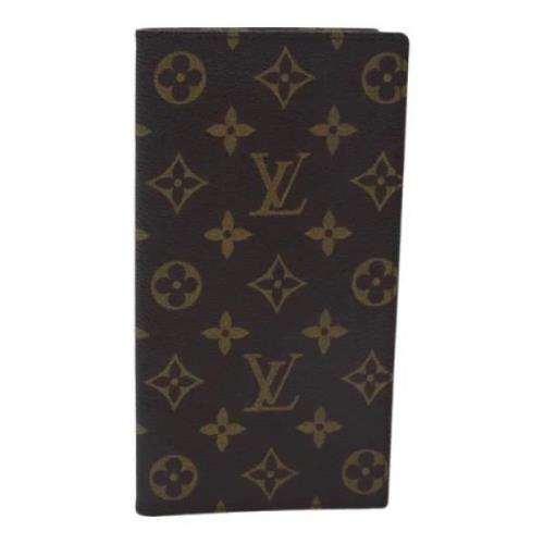 Pre-owned Canvas wallets Louis Vuitton Vintage , Brown , Dames