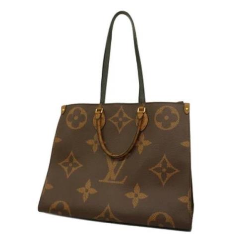 Pre-owned Fabric louis-vuitton-bags Louis Vuitton Vintage , Brown , Da...