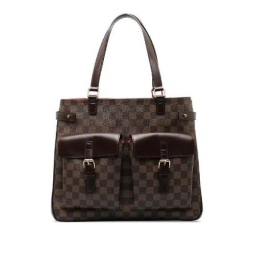 Pre-owned Canvas louis-vuitton-bags Louis Vuitton Vintage , Brown , Da...