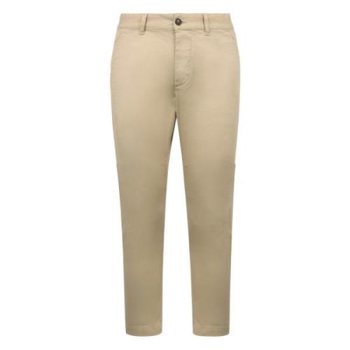 Katoenen Chino Broek Dsquared2 , Beige , Heren