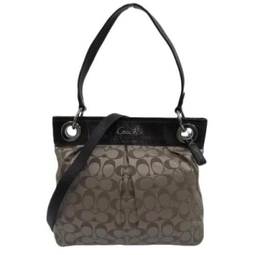 Pre-owned Canvas handbags Coach Pre-owned , Brown , Dames