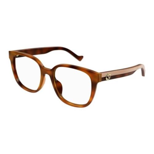 Stijlvolle ovale zonnebril Gg1305Oa Gucci , Brown , Unisex