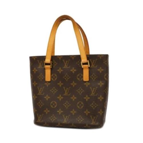 Pre-owned Canvas louis-vuitton-bags Louis Vuitton Vintage , Brown , Da...