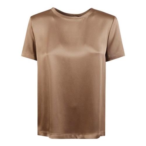 Bruine T-shirts en Polos Rebecca Max Mara , Brown , Dames