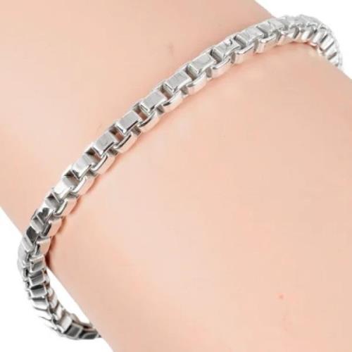 Pre-owned Silver bracelets Tiffany & Co. Pre-owned , Gray , Dames