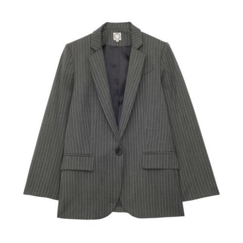 Bruna Jacket Ines De La Fressange Paris , Gray , Dames