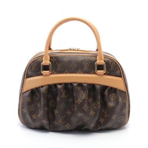 Pre-owned Canvas louis-vuitton-bags Louis Vuitton Vintage , Brown , Da...