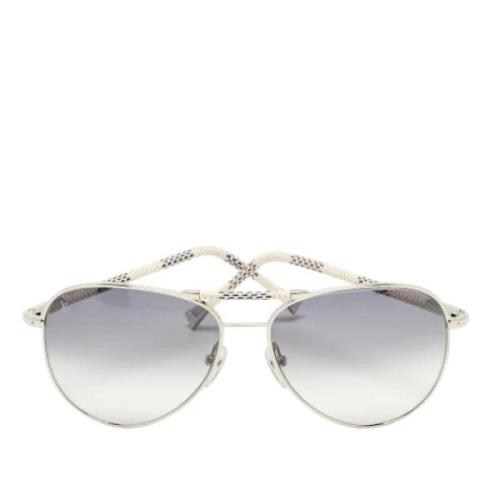 Pre-owned Metal sunglasses Louis Vuitton Vintage , Blue , Dames