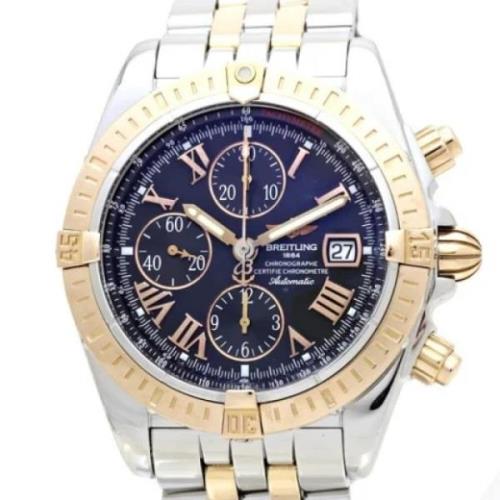 Pre-owned Rose Gold watches Breitling Pre-owned , Yellow , Heren