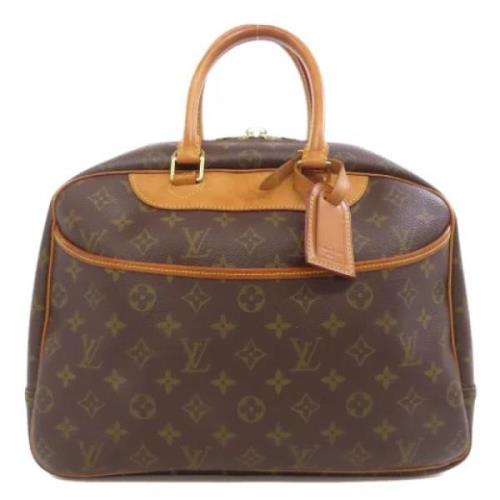 Pre-owned Fabric louis-vuitton-bags Louis Vuitton Vintage , Brown , Da...