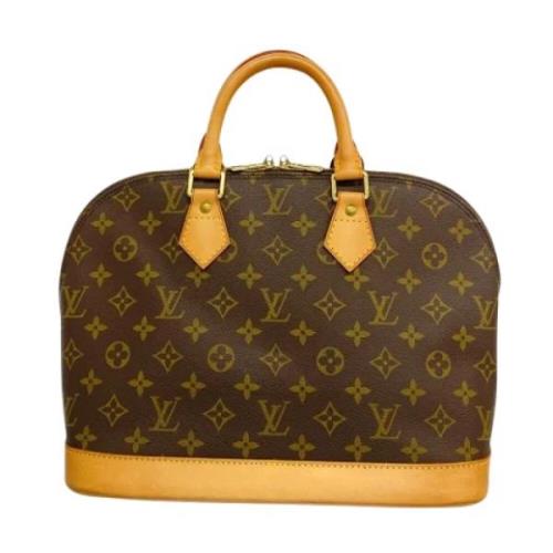 Pre-owned Fabric louis-vuitton-bags Louis Vuitton Vintage , Brown , Da...