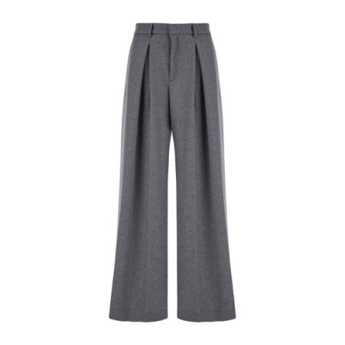 Tara Oversize Grijze Broek Andamane , Gray , Dames