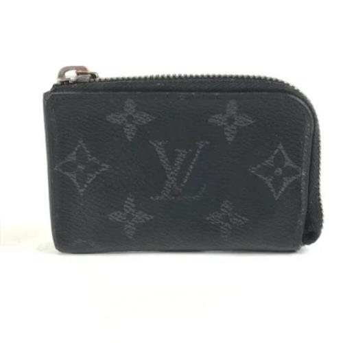 Pre-owned Fabric wallets Louis Vuitton Vintage , Black , Dames