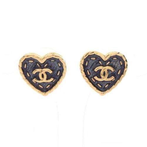 Pre-owned Metal chanel-jewelry Chanel Vintage , Blue , Dames